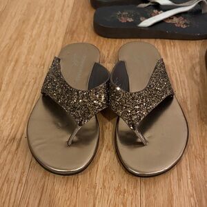 Donald J. Pliner Sparkling Sandals in bronze